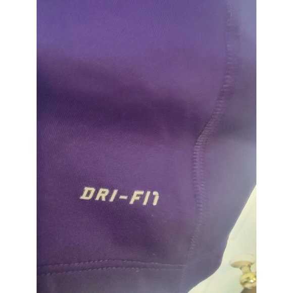 Nike Purple Half Zip Moisture Wicking Athletic Hoodie Size Small - Picture 4 of 6